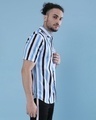 Shop Men's Multicolor Striped Regular Fit Shirt-Full