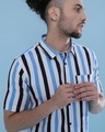 Shop Men's Multicolor Striped Regular Fit Shirt