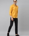 Shop Men's Mustard Casual Shirt-Full