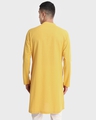 Shop Men's Mustard Relaxed Fit Long Kurta-Design