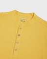 Shop Men's Mustard Relaxed Fit Long Kurta