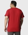 Shop Men's Red NASA Astronaut Graphic Printed Plus Size T-shirt-Design