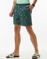 Shop Men's Navy Blue Snoopy All Over Printed Boxers-Design