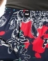 Shop Men's Navy Blue Avengers All Over Printed Boxers