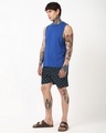 Shop Men's Navy Blue All Over Printed Boxers-Full