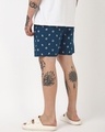 Shop Men's Navy Blue All Over Printed Boxers-Design