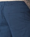 Shop Men's Navy Blue All Over Printed Boxers