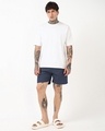 Shop Men's Navy Blue All Over Printed Boxers