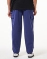 Shop Men's Navy Blue Cargo Carpenter Pants-Design