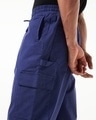 Shop Men's Navy Blue Cargo Carpenter Pants