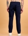 Shop Men's Navy Blue Cargo Pants-Design