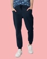 Shop Men's Navy Blue Pants-Front