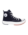 Shop Men's Navy Blue High Top Sneakers-Full