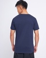 Shop Men's Navy Blue NSFW Typography T-shirt-Design