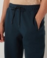 Shop Men's Navy Blue Oversized Joggers