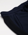 Shop Men's Navy Blue Printed Detail Slim Fit Joggers