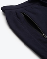 Shop Men's Navy Blue Printed Detail Slim Fit Joggers