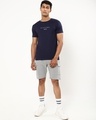 Shop Men's Navy Blue Respawn Gamer Printed T-Shirt-Full