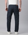 Shop Men's Navy Blue Slim Fit Cargo Pants-Design