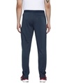 Shop Men's Navy Blue Slim Fit Track Pants-Design