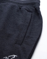 Shop Men's Navy Blue Solid Slim Fit Joggers