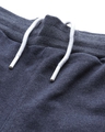 Shop Men's Navy Blue Solid Slim Fit Track Pants-Full