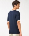 Shop Men's Navy Blue T-shirt-Design