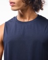 Shop Men's Blue Oversized Vest