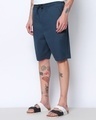 Shop Men's Blue Drop Crotch Oversized Shorts-Design
