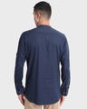 Shop Men's Navy Relaxed Fit Short Kurta-Design