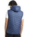 Shop Men's Navy Sleeveless Puffer Jacket-Design