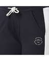 Shop Men's Navy Solid Regular Fit Track Pants