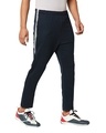Shop Men's Navy Solid Regular Fit Trackpant-Full