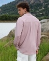 Shop Men's Nude Pink Textured Shirt-Design