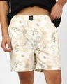 Shop Men's Off White All Over Printed Boxers-Front