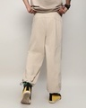 Shop Men's Off-White Loose Comfort Fit Parachute Pants-Design