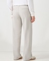 Shop Men's Off White Loose Fit Korean Pants-Design