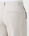 Shop Men's Off White Loose Fit Korean Pants