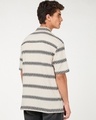 Shop Men's Off White Textured Oversized Shirt-Design