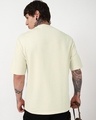 Shop Men's Off White Oversized T-shirt-Full