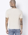 Shop Men's Off White Self Designed T-shirt-Full