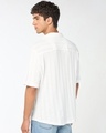 Shop Men's White Textured Oversized Shirt-Design