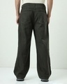 Shop Men's Olive Baggy Straight Fit Jeans-Design