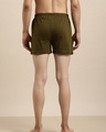Shop Men's Olive Casual Boxers-Design
