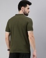 Shop Men's Olive Cotton T-shirt-Design