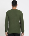 Shop Men's Olive Flat Knits Sweater-Design