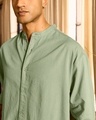 Shop Men's Olive Green Oversized Shirt