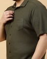 Shop Men's Olive Green Plus Size Shirt
