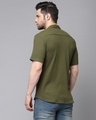 Shop Men's Olive Green Slim Fit Shirt-Full