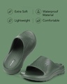Shop Men's Olive Green EVA Comfy Sliders-Full